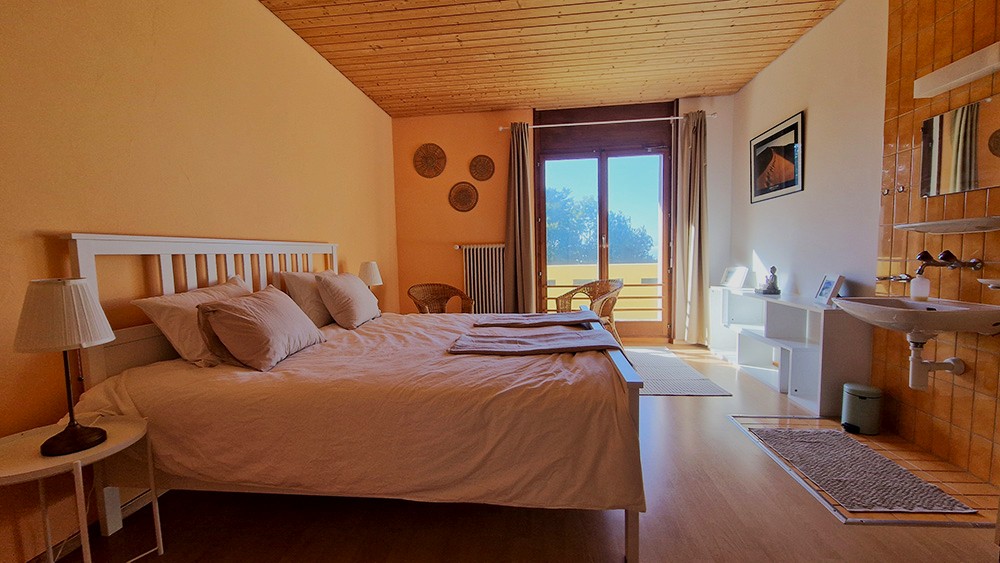 Chambre Dune - SPA des abeilles - Chambres d'h&ocirc;tes - Apiculture - Apitherapie - Vaud - La Coudre - Lausanne - Suisse